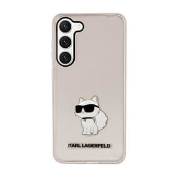 Karl Lagerfeld IML NFT Choupette - maskica za Samsung Galaxy S23+ (roza)