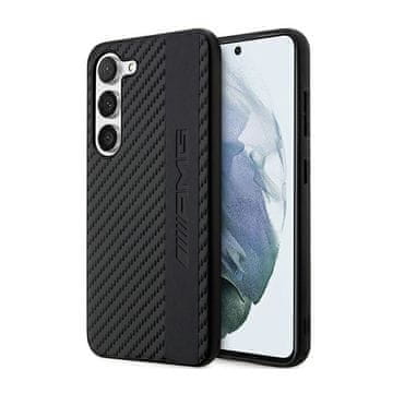 AMG karbonske pruge i reljef - maskica za Samsung Galaxy S23+ (crna)