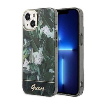 Guess Jungle maskica - maskica za iPhone 14 Plus (zelena)