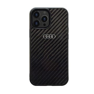 Audi karbonska futrola za iPhone 14 Pro Max - crna