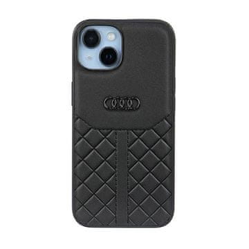 Audi prava koža - futrola za iPhone 14 (crna)