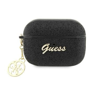 Guess 4G Glitter Flake - maskica za AirPods Pro 2 (crna)