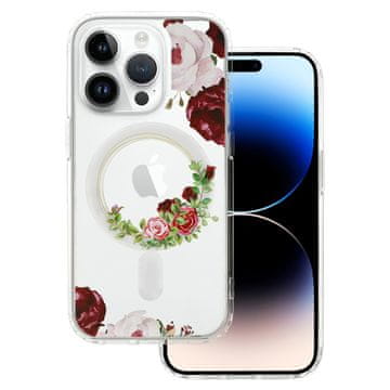 MG Flower MagSafe maska za iPhone 11, red flower