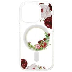 MG Flower MagSafe maska za iPhone 11, red flower