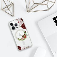 MG Flower MagSafe maska za iPhone 11, red flower