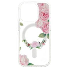 MG Flower MagSafe maska za iPhone 13, pink flower