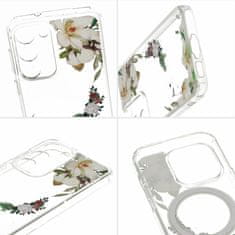 MG Flower maska za Samsung Galaxy A14 4G / 5G, white flower