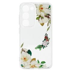 MG Flower maska za Samsung Galaxy A14 4G / 5G, white flower