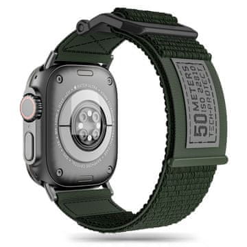 Tech-protect Scout remen za Apple Watch 42/44/45/49mm, military green