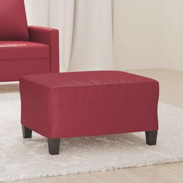 Vidaxl Tabure boje vina 70x55x41 cm umjetna koža