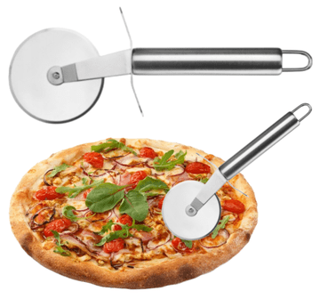 Galicja Okrugli rezač za pizzu od nehrđajućeg čelika 7,5 cm