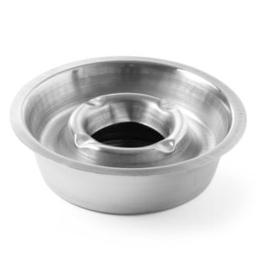 Hendi Pepeljara s posudom za pepeo, nehrđajući čelik, duboka, promjer 140 mm - 440605