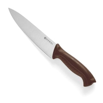 Hendi Kuhinjski nož za nareske i kuhano meso HACCP 320 mm - smeđi - HENDI 842669