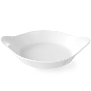 Hendi Okrugla posuda za pečenje s ručkama 185x152mm krem porculan - 785904