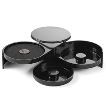 Barmenov drobilica za ukrašavanje čaša, 3 posude, sok, šećer, sol - Hendi 596777