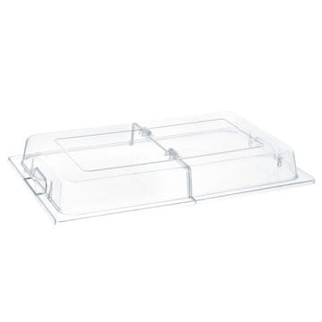 Hendi Prozirni poklopac na šarke za izlaganje GN1/1 posuđa - 427415