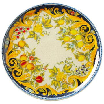 Hendi Tanjur za pizzu od izdržljivog porculana Blackboard Napoli, promjera 33 cm - SET OD 6