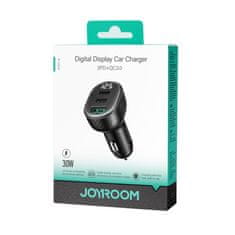 Joyroom JR-CCD04 auto punjač USB / 2x USB-C 30W, crno