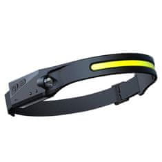 MG Headlamp prednja svjetiljka 1200mAh 350lm, crno