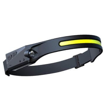 MG Headlamp prednja svjetiljka 1200mAh 350lm, crno