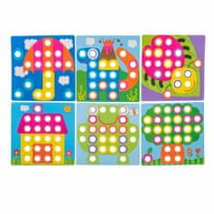 MG Button Nail obrazovni mozaik 57 kom