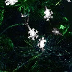 MG Snowflakes božićne lampice 100 LED 10m, hladno bijele