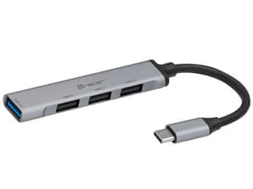 slomart HUB TRACER USB 3.0 H40, 4-portni, USB-C
