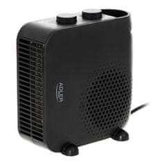 AD ADLER AD 7725 Grijač/ventilator, 2000W, crni