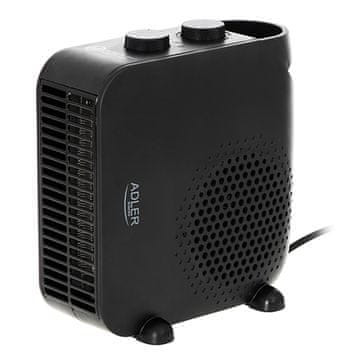 AD ADLER AD 7725 Grijač/ventilator, 2000W, crni