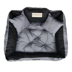 slomart Krevet za psa 100 x 80 // 115 x 95 Tamno siva