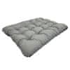 slomart Krevet Prestige za psa i mačku, 100x70 cm, sive boje