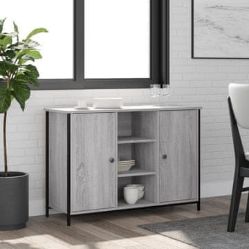 Vidaxl Ormarić, sivi hrast sonoma, 100x35x70 cm, materijal na bazi drva