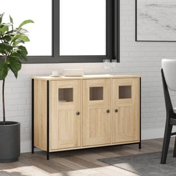 Vidaxl Ormarić, hrast Sonoma, 100x35x70 cm, materijal na bazi drva