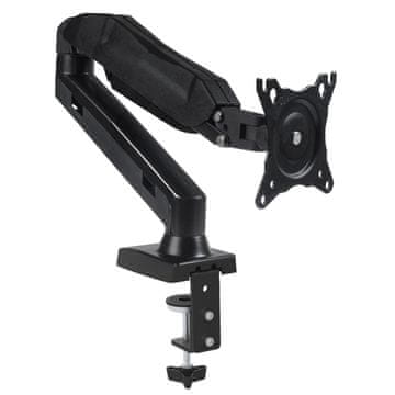 Maclean Maclean držač za monitor, plinska opruga, 13"-27", 8 kg, crni, MC-860
