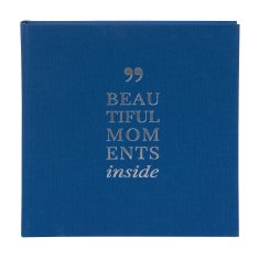 Goldbuch LINUM 2.0 BLUE foto album BB-P60 25x25