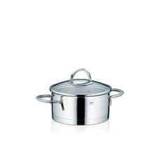 Kela Lonac od nehrđajućeg čelika sa staklenim poklopcem KL 10955