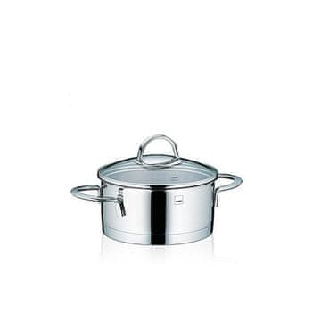 Kela Lonac od nehrđajućeg čelika sa staklenim poklopcem KL 10955