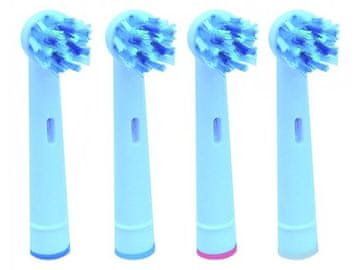 KOMA Certificirane zamjenske glave za Oral-B četkice za zube NK01 for Braun Oral-B Cross Action, 4 pcs
