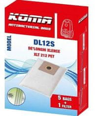 KOMA Vrećice za usisavač DL12S - De Longhi X Lence