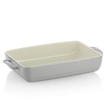 Kela Posuda za posluživanje i pečenje KL-15293 Malin keramička svijetlosiva 37,5x22,0x7,0cm