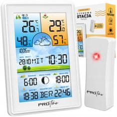 Dexxer LCD bežično digitalno vrijeme + vanjska jedinica