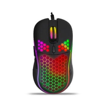 slomart Esperanza EGM305 Žični gaming miš, LED RGB, 6D optički, USB-C, Anteros
