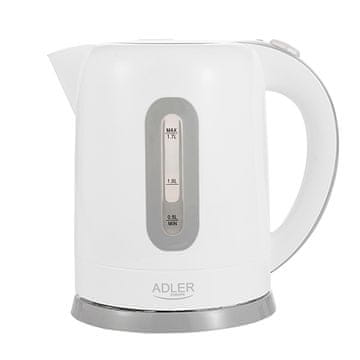 AD ADLER AD 1234 Plastično kuhalo za vodu, 1,7 L