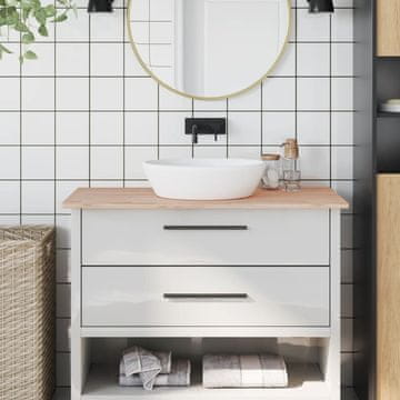 Vidaxl Kupaonska radna ploča 100x50x1,5 cm Masivno bukovo drvo