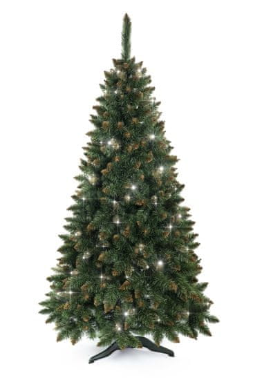 Aga Božićno drvce Bor 150 cm Crystal zlatna