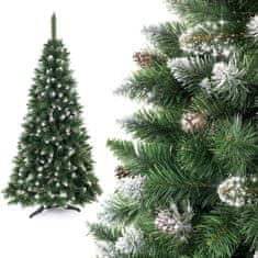 Aga Božićno drvce Bor 150 cm Crystal srebrna