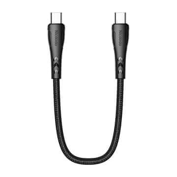 MojPlanet USB-C na USB-C kabel Mcdodo CA-7640, PD 60W, 0,2 m (crni)