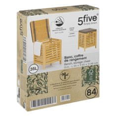 5Five® Bambusova košara za rublje sa sjedalom