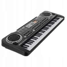 Kruzzel Male elektronske klaviature + mikrofon 61 tipk