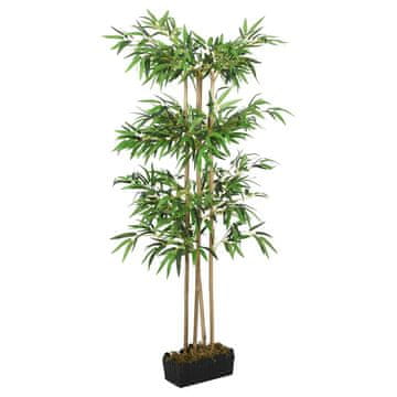 Vidaxl Umjetni bambus, 988 listova, 150 cm, zeleni